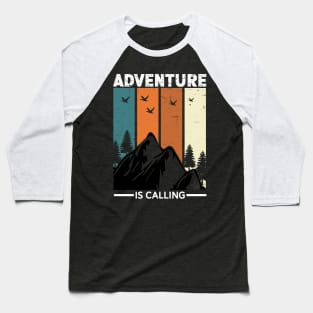 Adventure Is Calling Baseball T-Shirt